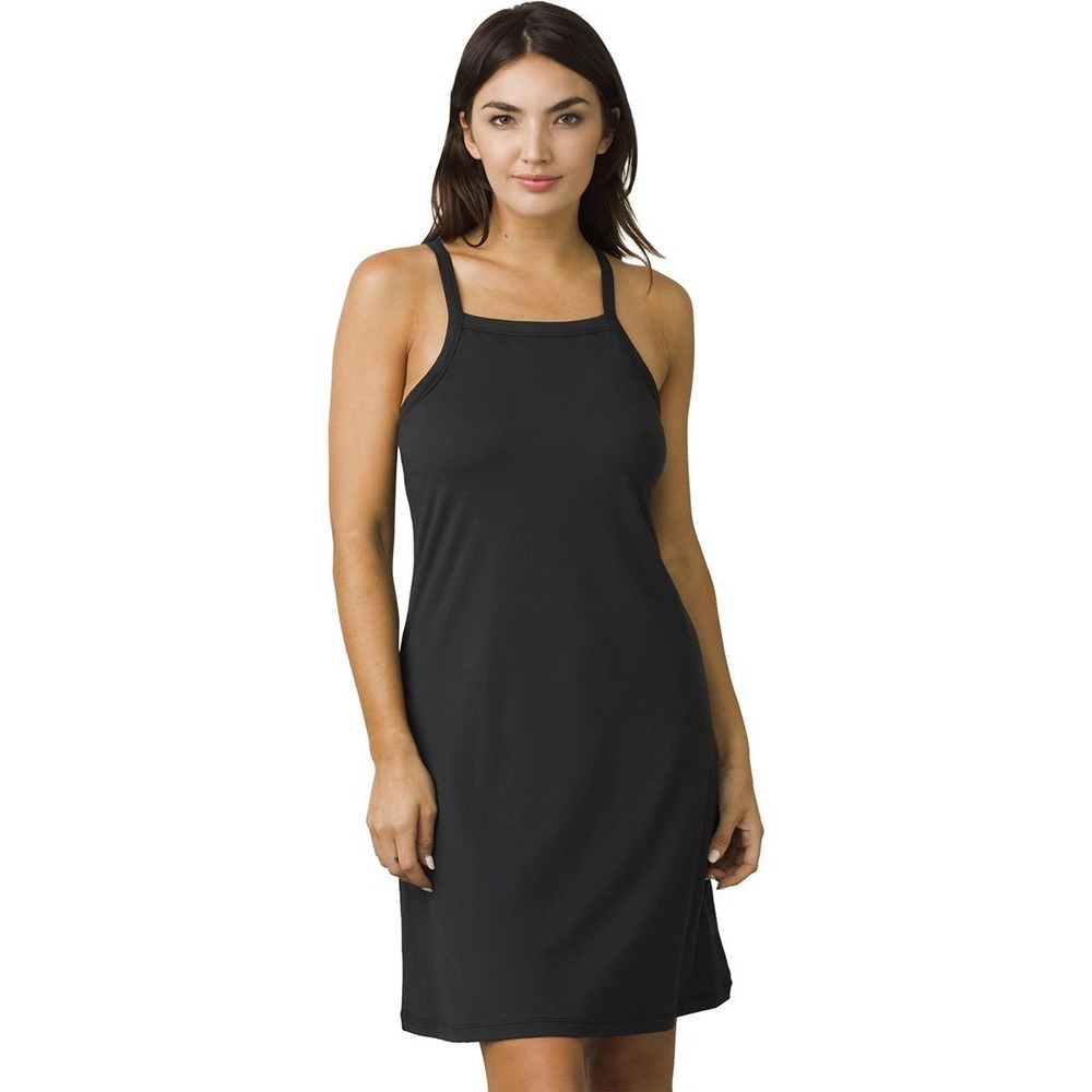 PrAna Ardor Dress Sz L Black Activewear Athleisure Hiking Camping Gorpcore